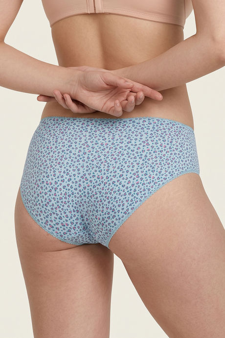 Zivame Regular Rise Full Coverage Hipster Panty (Pack of 3) - Multicolor — image 4